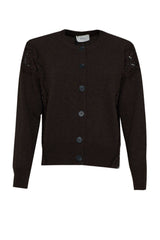 Vicolo women's cardigan with lace insert